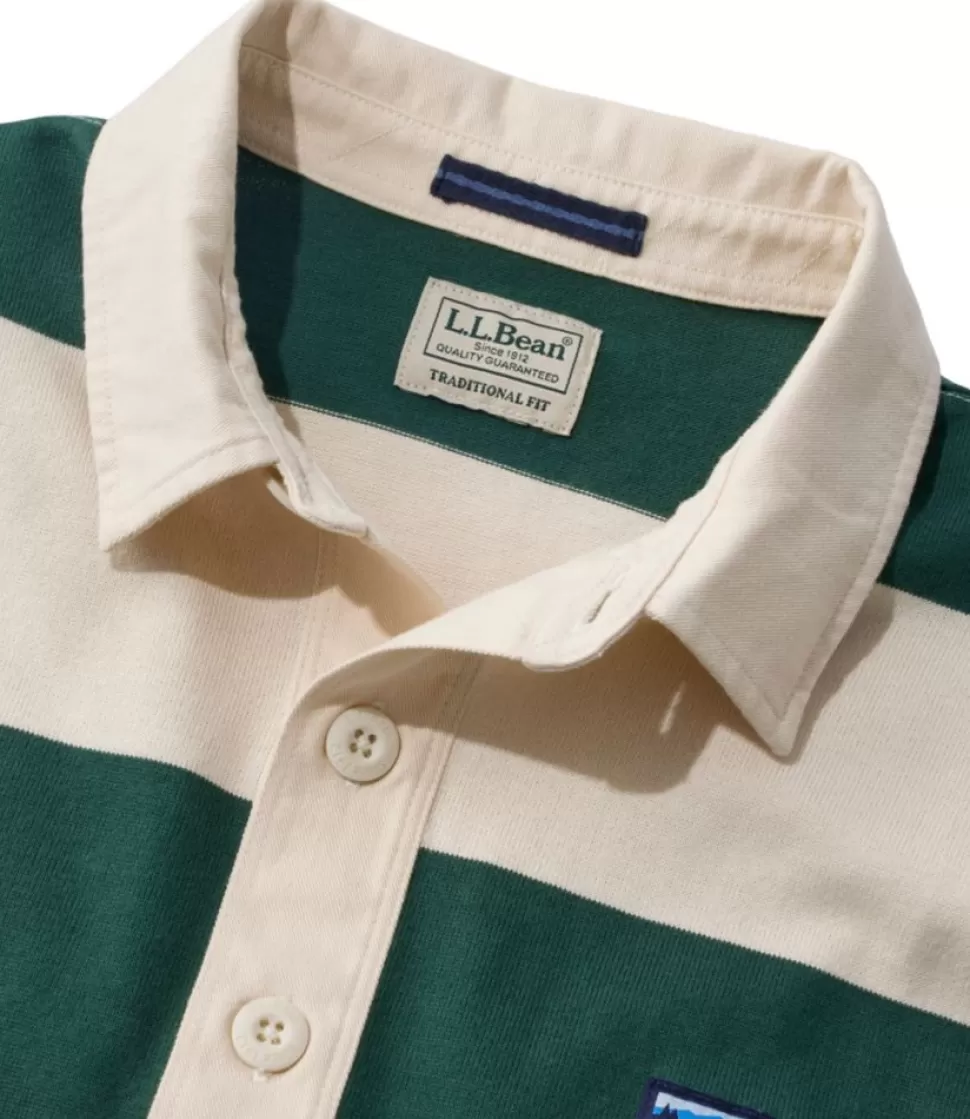 Best Sale "Men's Bean's Vintage Soft Rugby, Stripe" Shirts
