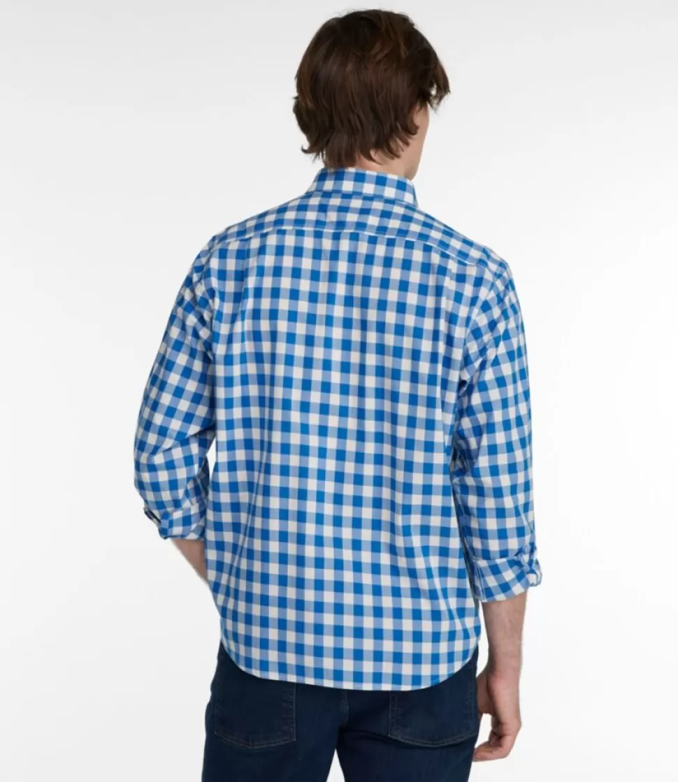 Online "Men's Bean's Wrinkle-Free Everyday Shirt, Traditional Untucked Fit, Plaid, Long-Sleeve" Shirts