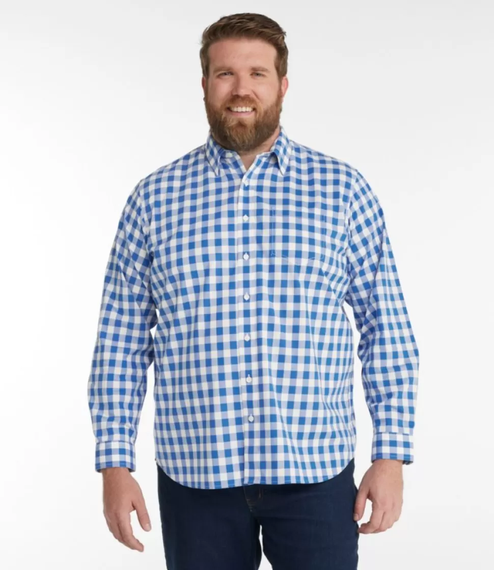Online "Men's Bean's Wrinkle-Free Everyday Shirt, Traditional Untucked Fit, Plaid, Long-Sleeve" Shirts
