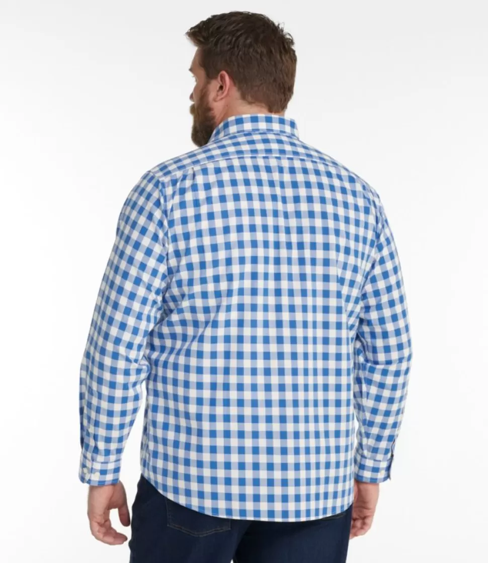 Online "Men's Bean's Wrinkle-Free Everyday Shirt, Traditional Untucked Fit, Plaid, Long-Sleeve" Shirts