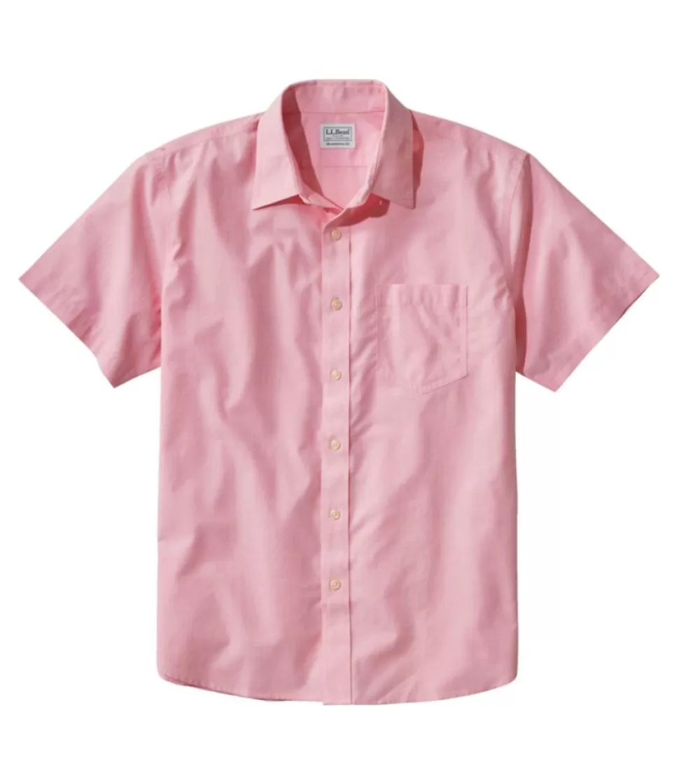 Store "Men's Bean's Wrinkle-Free Everyday Shirt, Traditional Untucked Fit, Short-Sleeve" Shirts