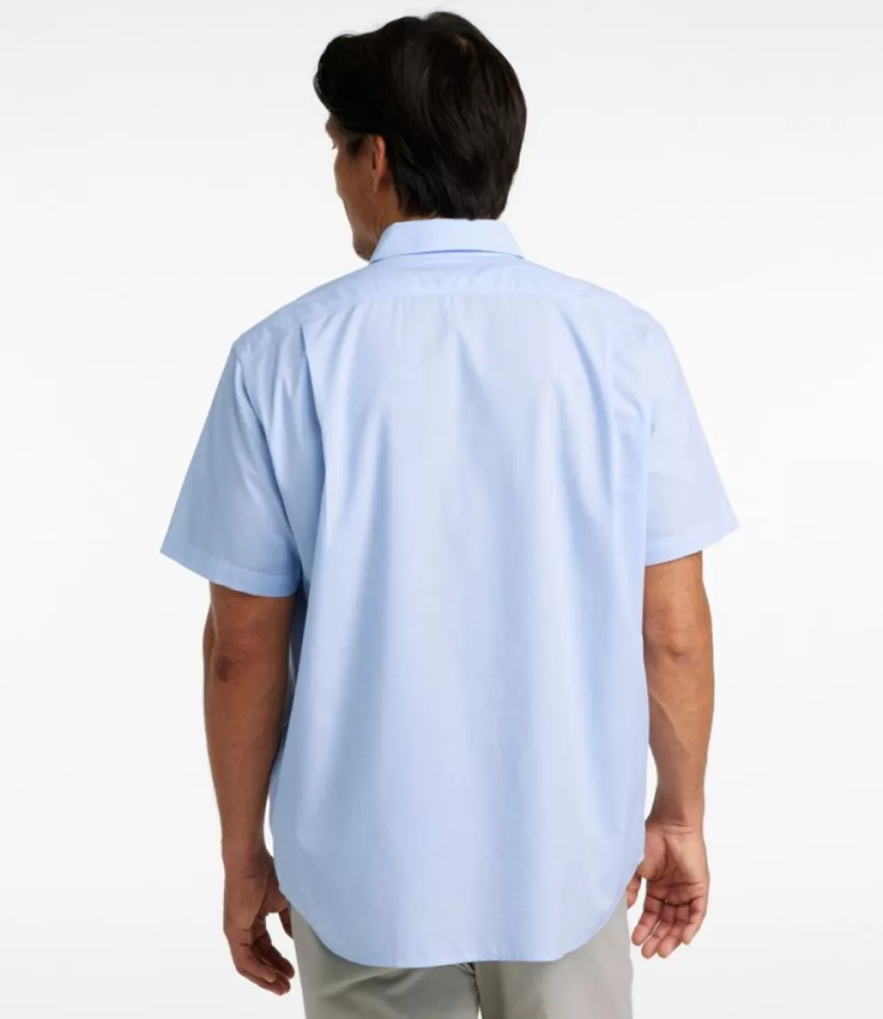 Store "Men's Bean's Wrinkle-Free Everyday Shirt, Traditional Untucked Fit, Short-Sleeve" Shirts
