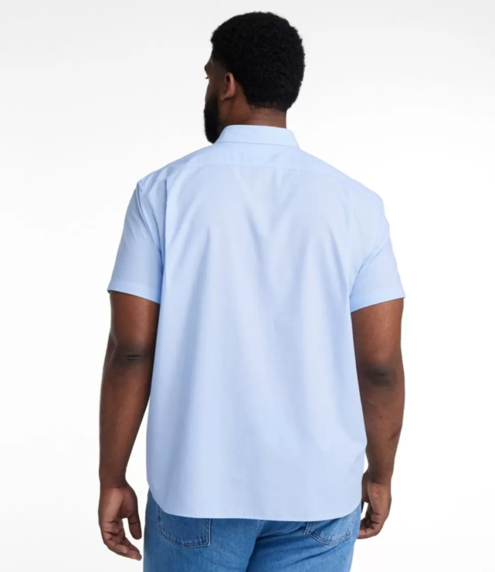 Store "Men's Bean's Wrinkle-Free Everyday Shirt, Traditional Untucked Fit, Short-Sleeve" Shirts