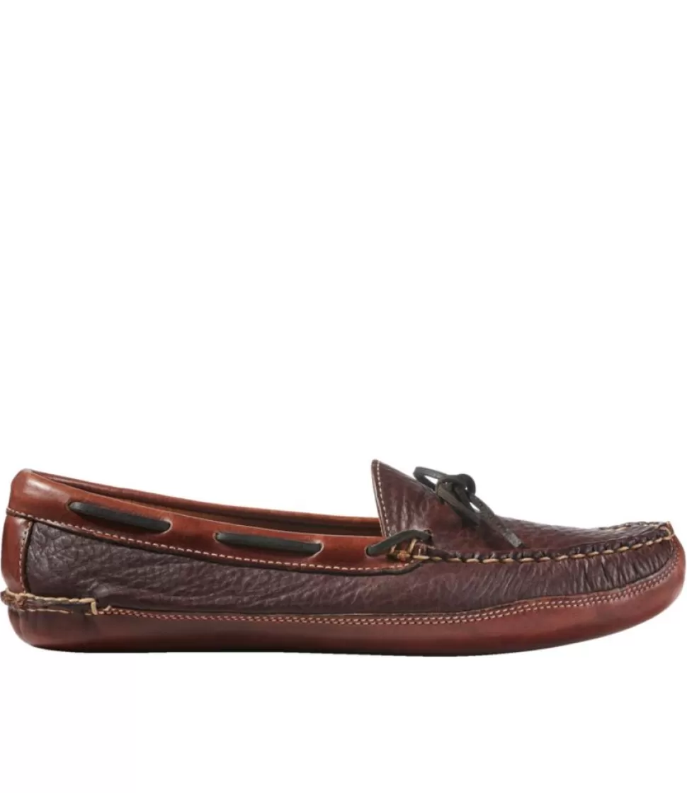 Cheap "Men's Bison Double-Sole Slippers, Leather-Lined" Slippers