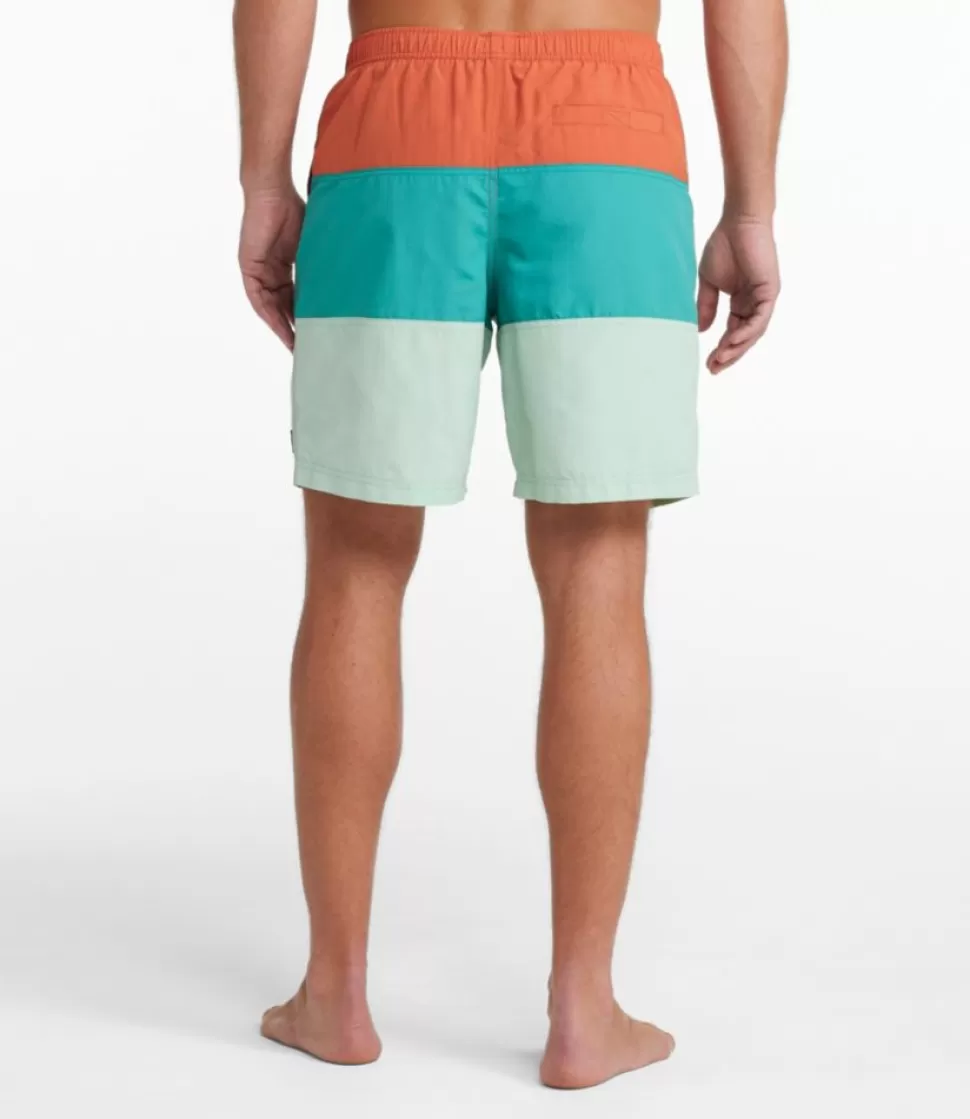 Best "Men's Classic Supplex Sport Shorts, Colorblock, 8"" Shorts | Swimwear