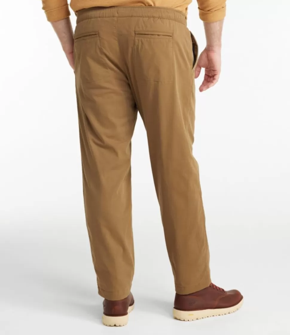 Best "Men's Comfort Stretch Dock Pants, Standard Fit, Straight Leg, Flannel-Lined" Pants