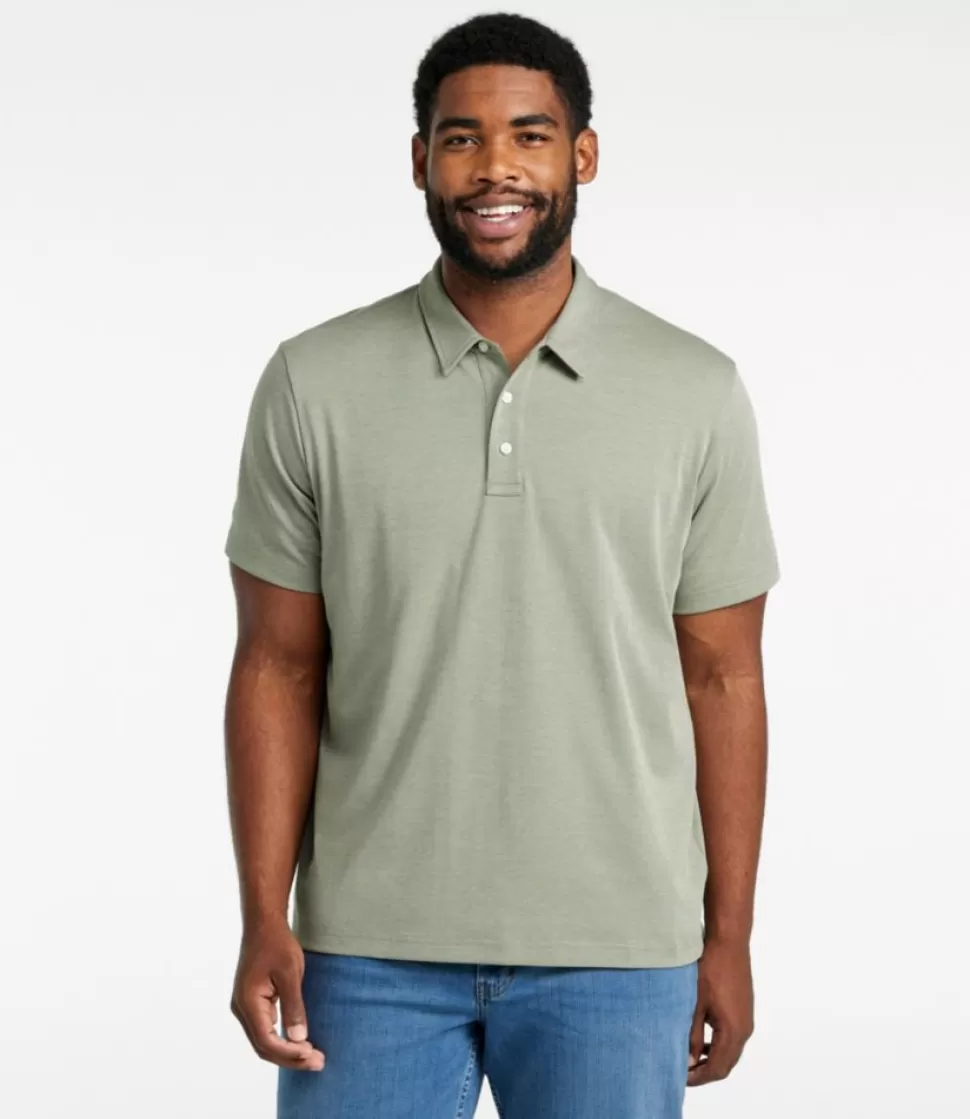 Flash Sale "Men's Comfort Stretch Performance Polo, Short-Sleeve, Slightly Fitted" Shirts