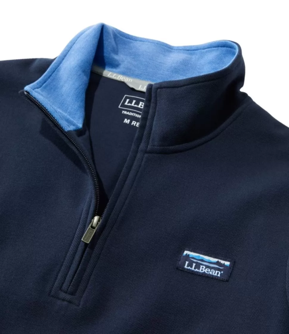 mens_comfort_stretch_piqu_quarter_zip_pullover_longsleeve_5.webp Best Sale "Men's Comfort Stretch Piqué Quarter Zip Pullover, Long-Sleeve" Sweatshirts