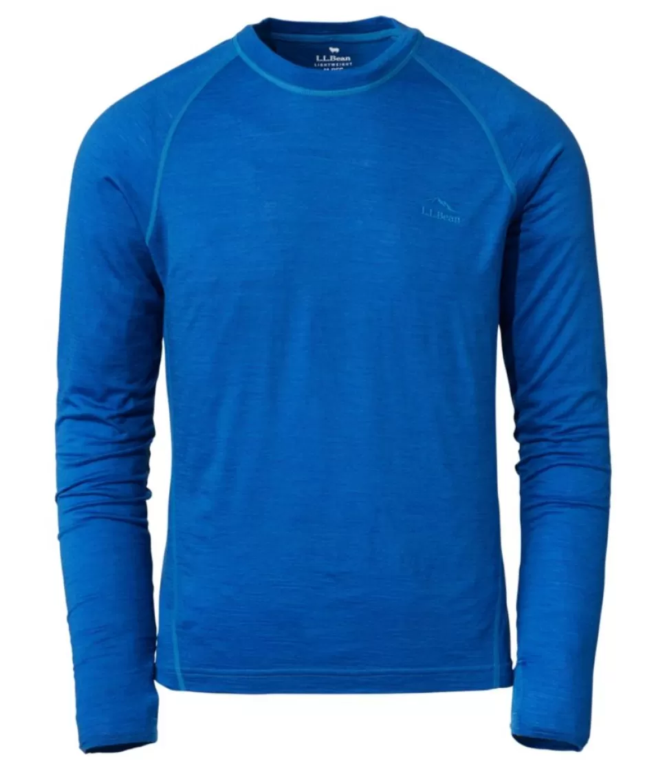 Outlet "Men's Cresta Ultralight 150 Crew Top, Stripe" Base Layers