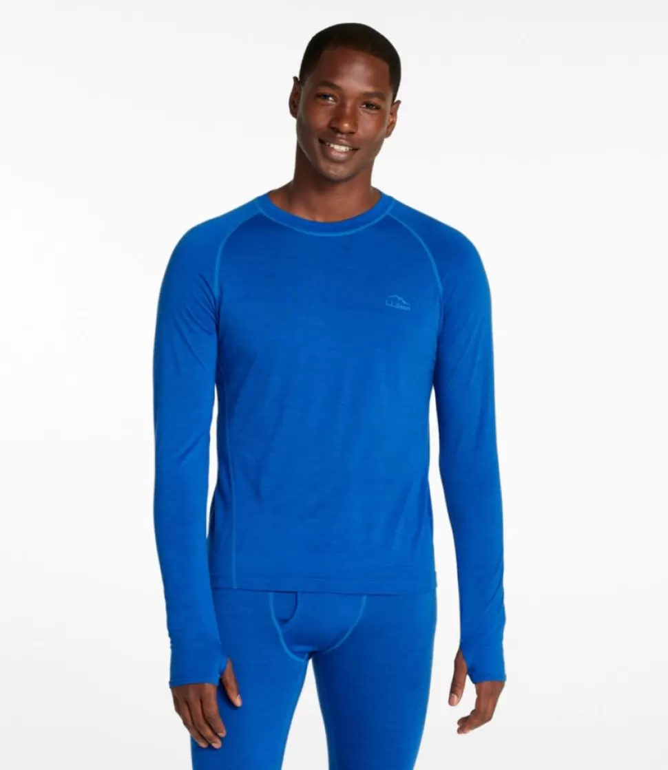 Outlet "Men's Cresta Ultralight 150 Crew Top, Stripe" Base Layers