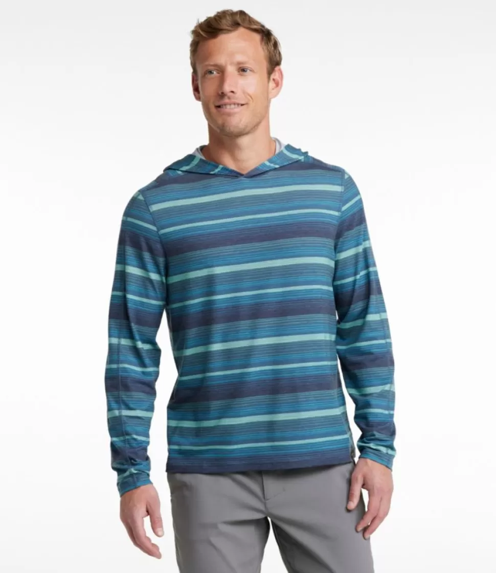 Cheap "Men's Everyday SunSmart® Tee, Long-Sleeve Hoodie Stripe" Shirts | Activewear