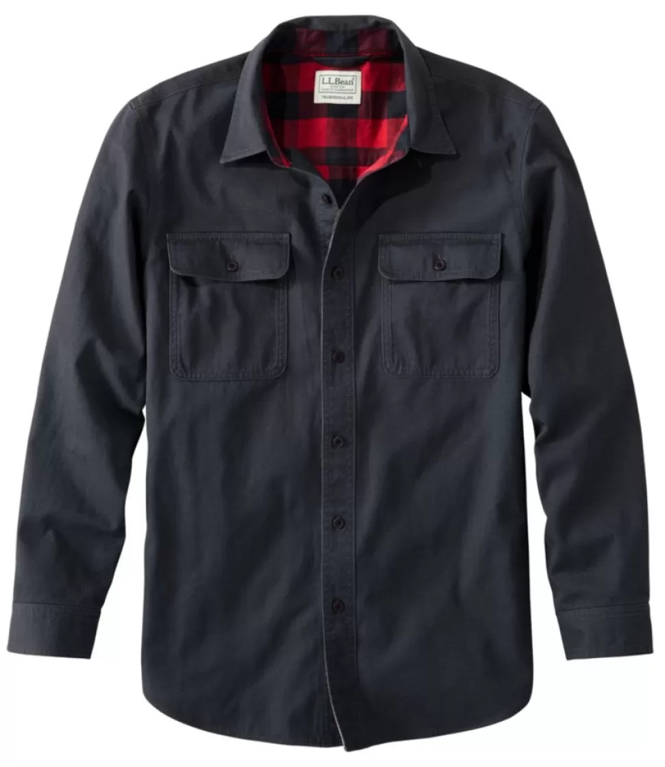 Online "Men's Flannel-Lined Hurricane Shirt" Shirts