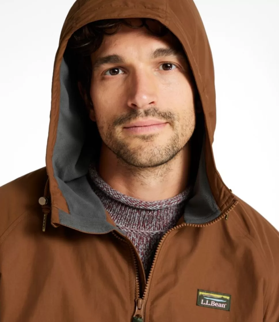 Cheap "Men's Insulated 3-Season Bomber Hooded Jacket, Colorblock" Insulated Jackets
