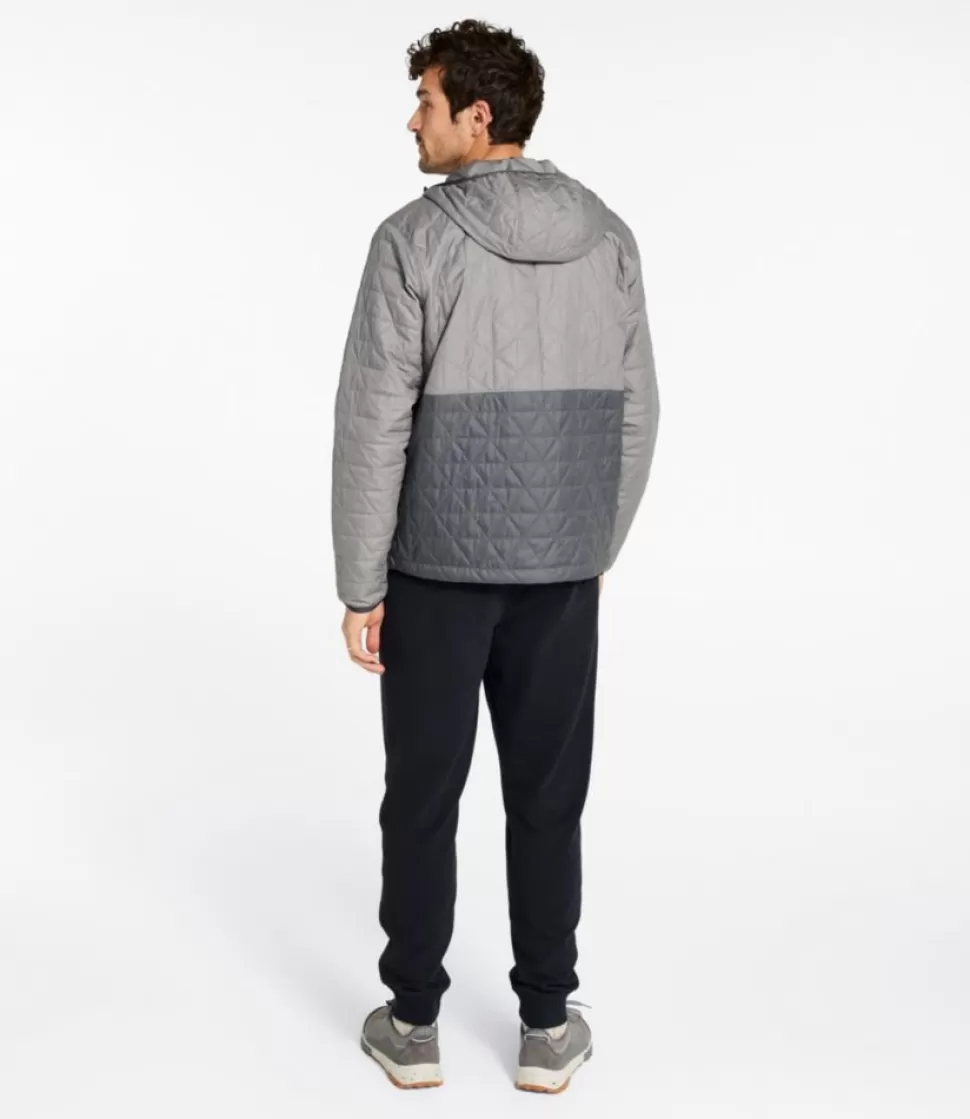 Clearance "Men's Katahdin Insulated Hoodie, Colorblock" Insulated Jackets