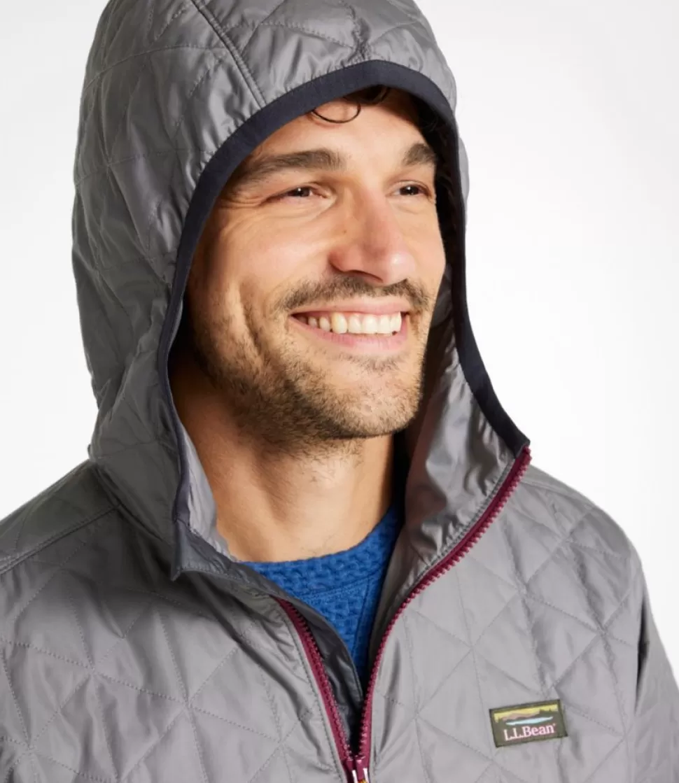 Clearance "Men's Katahdin Insulated Hoodie, Colorblock" Insulated Jackets