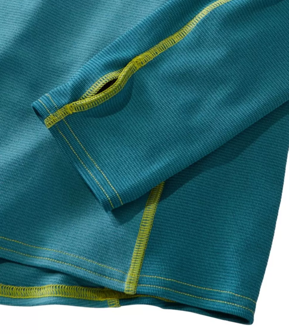 Best Sale "Men's Midweight Base Layer, 1/4 Zip Color Block" Base Layers | Accessories