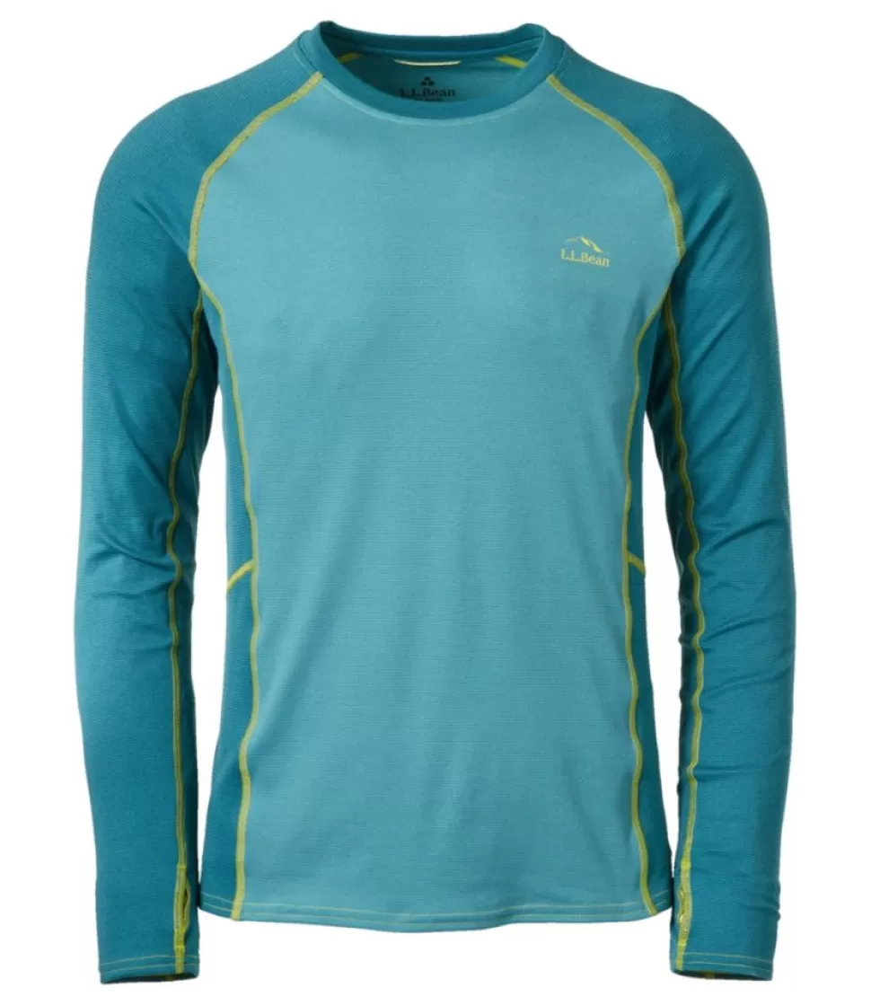 New "Men's Midweight Base Layer Crew, Long-Sleeve Color Block" Base Layers | Accessories