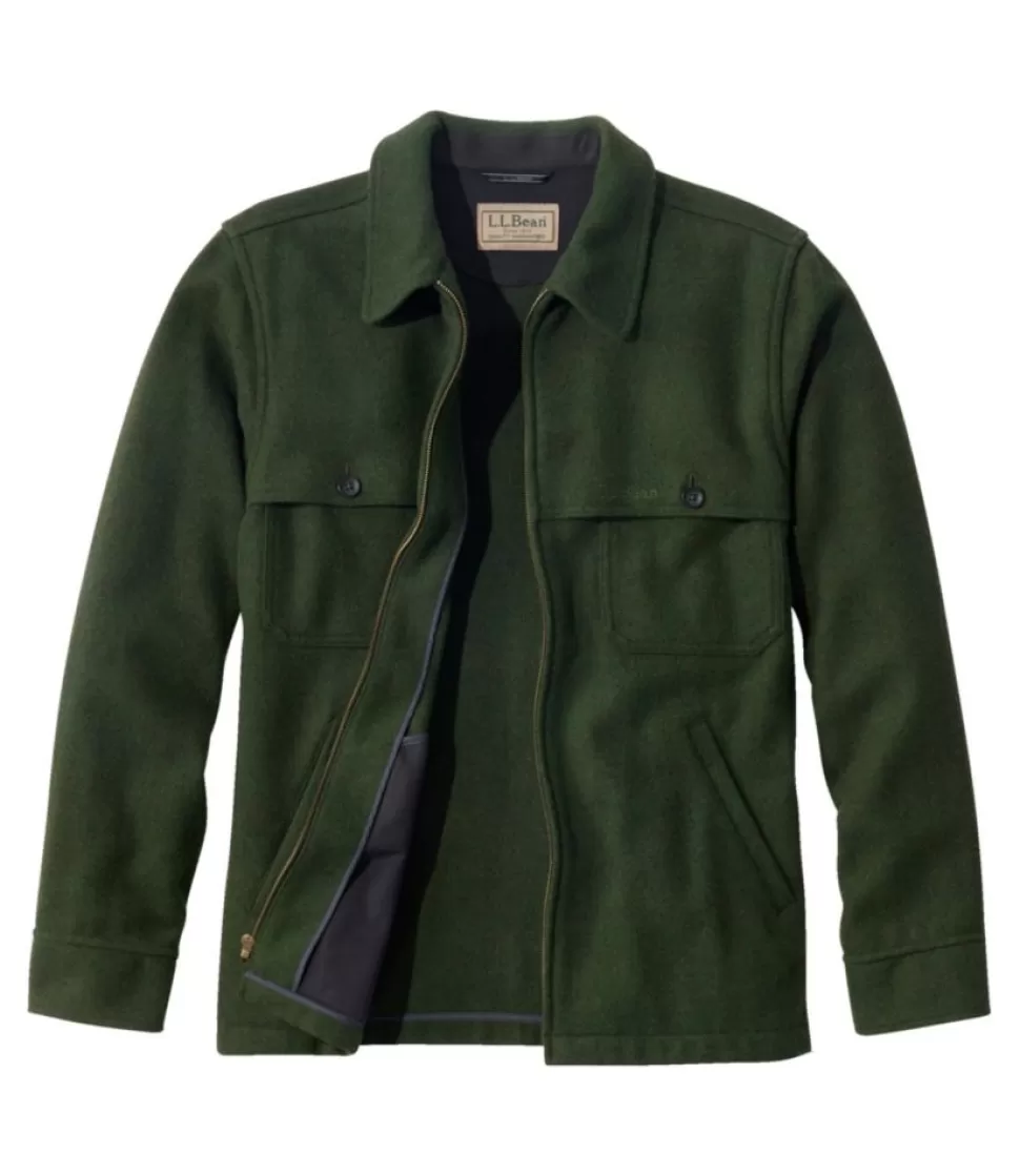 mens_maine_guide_zipfront_jacshirt_3.webp Shop "Men's Maine Guide Zip-Front Jac-Shirt" Casual Jackets | Hunting