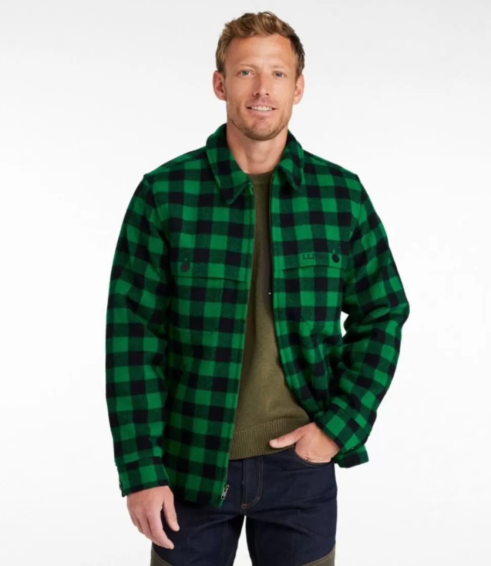 Online "Men's Maine Guide Zip-Front Jac-Shirt, Plaid" Casual Jackets | Hunting