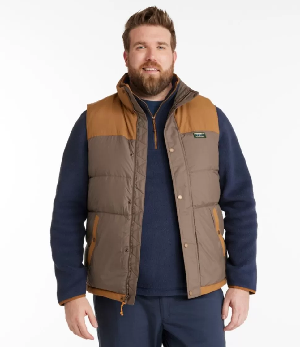 Store "Men's Mountain Classic Down Vest, Colorblock" Vests