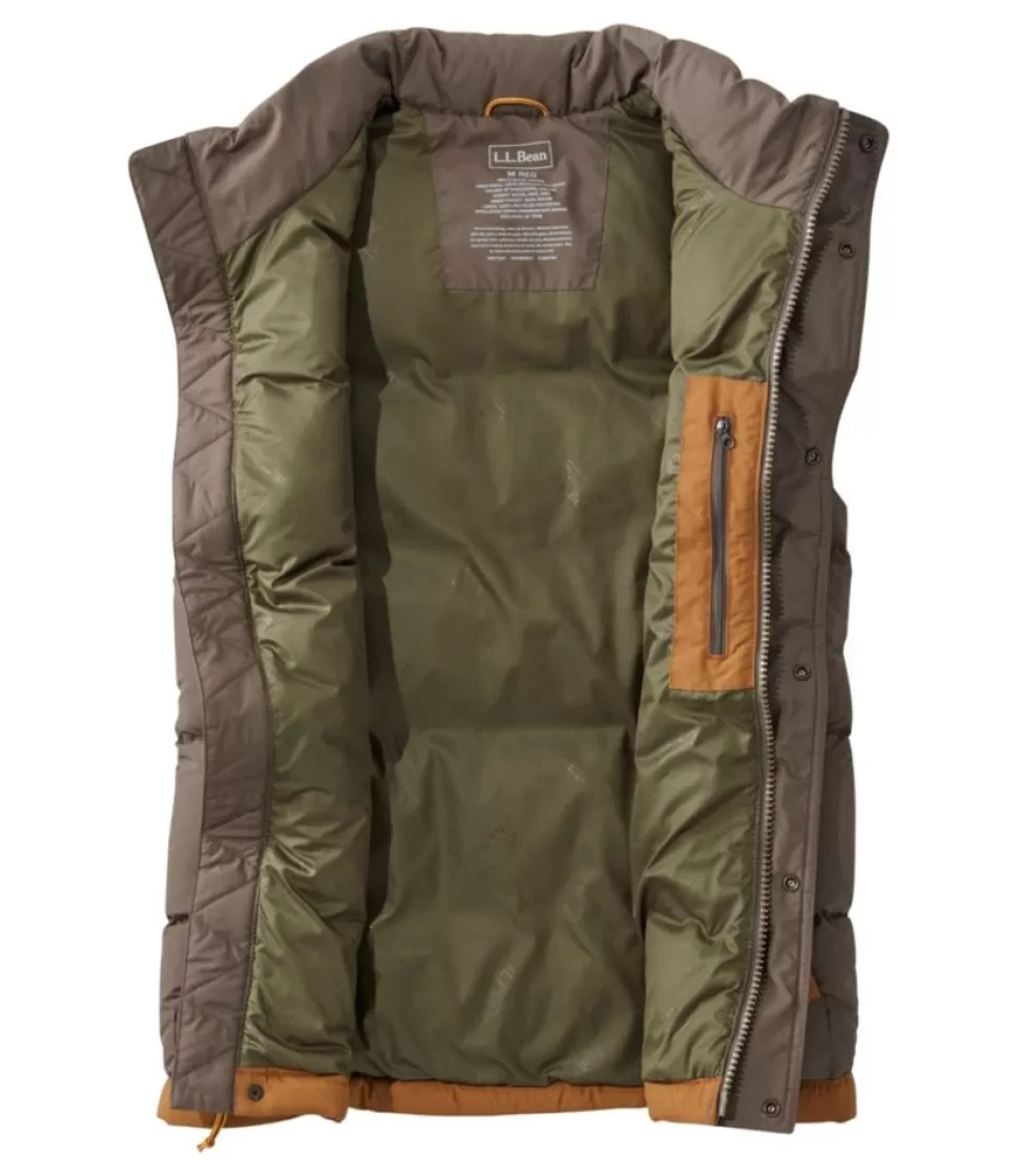 Store "Men's Mountain Classic Down Vest, Colorblock" Vests