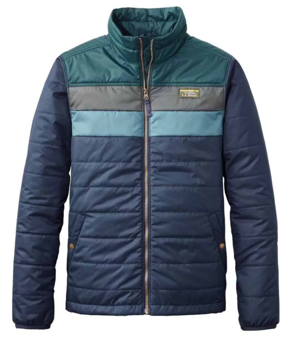 Sale "Men's Mountain Classic Puffer Jacket, Colorblock" Insulated Jackets