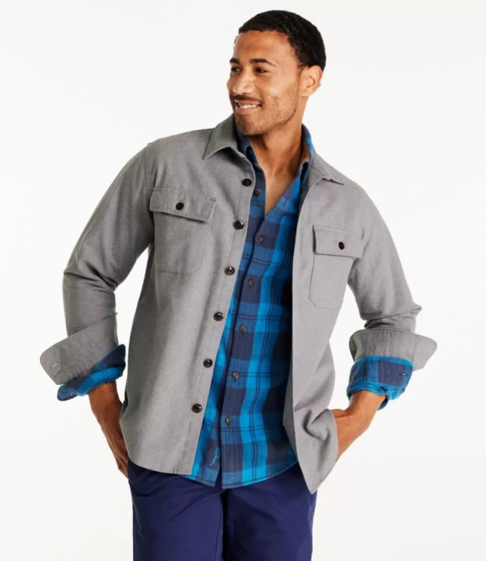 Discount "Men's Signature 1933 Chamois Cloth Shirt, Slim Fit" Shirts