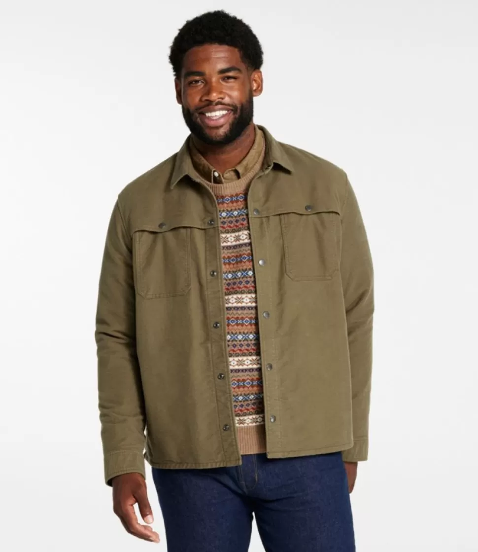Discount "Men's Signature Heritage Moleskin Shirt Jac" Shirts