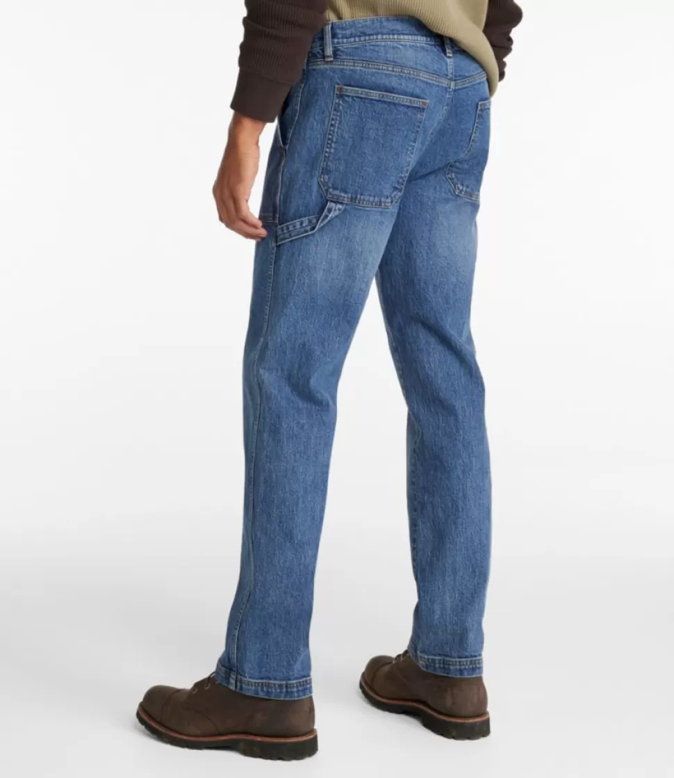 Best Sale "Men's Signature Heritage Utility Denim, Classic Fit, Straight Leg" Jeans