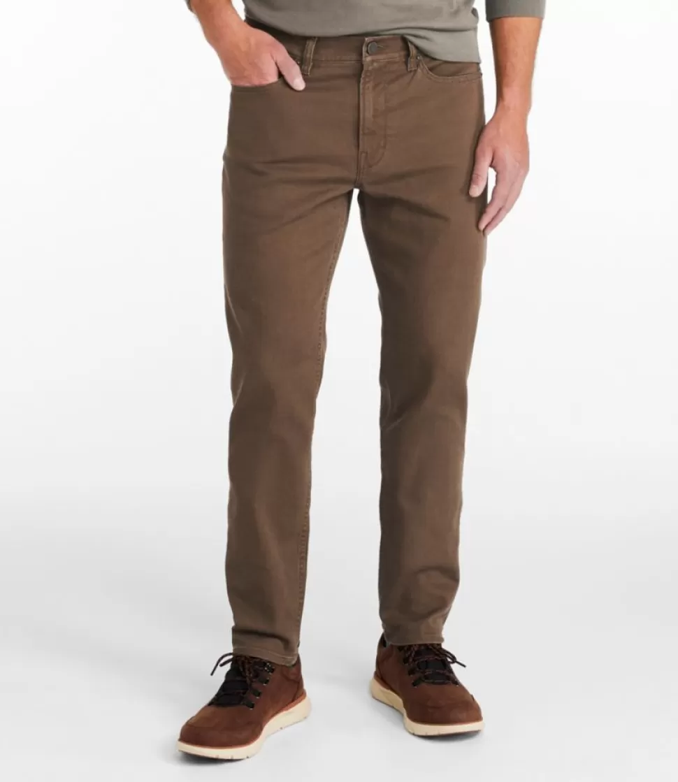 Flash Sale "Men's Signature Northwoods Slub Twill Pants, Classic Fit, Tapered Leg" Pants