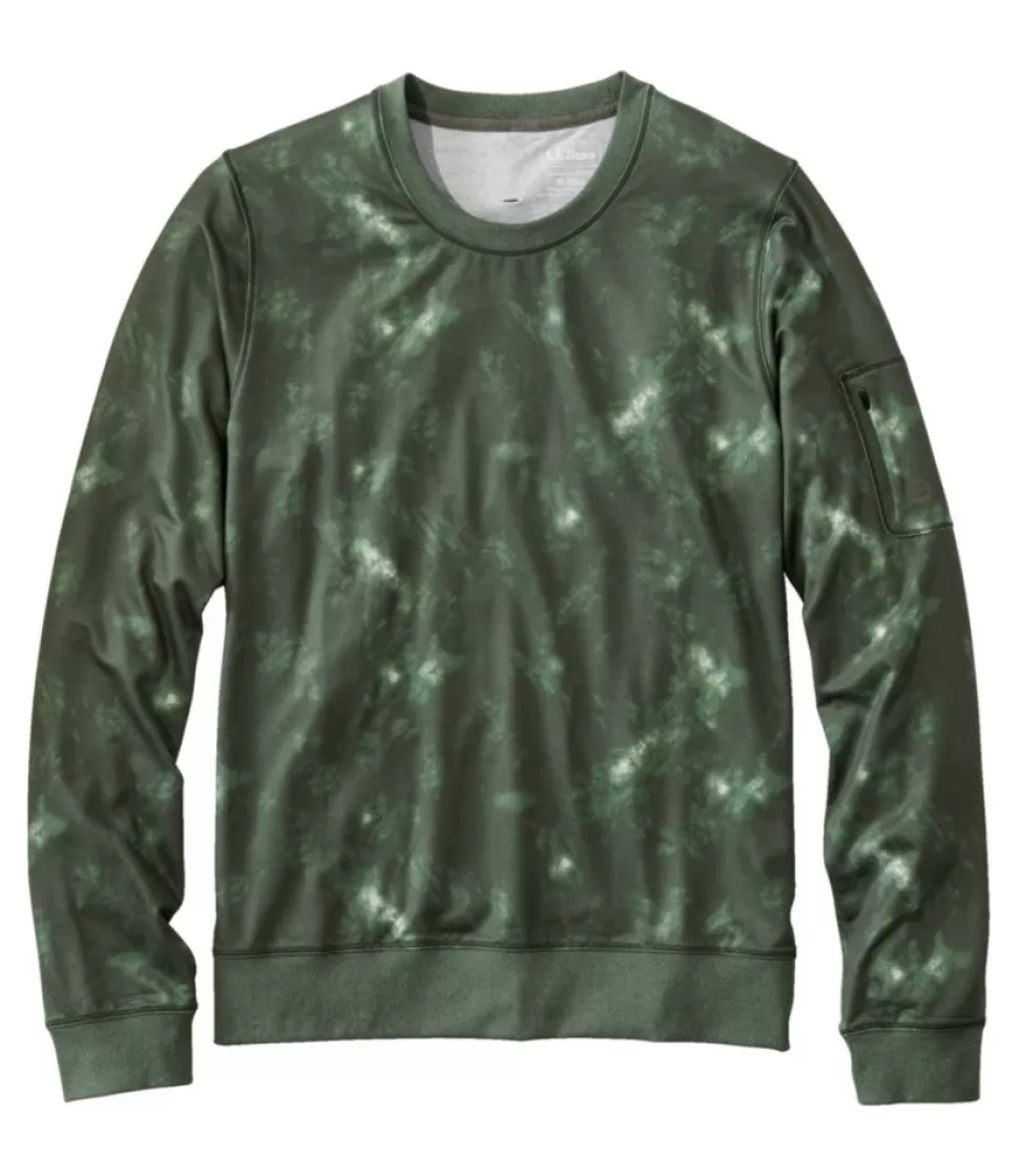 Outlet "Men's VentureSoft Crewneck Shirt, Print" Shirts | Sweatshirts