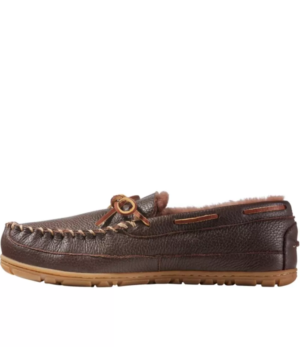 Cheap "Men's Wicked Good® Moccasins, Moosehide" Slippers