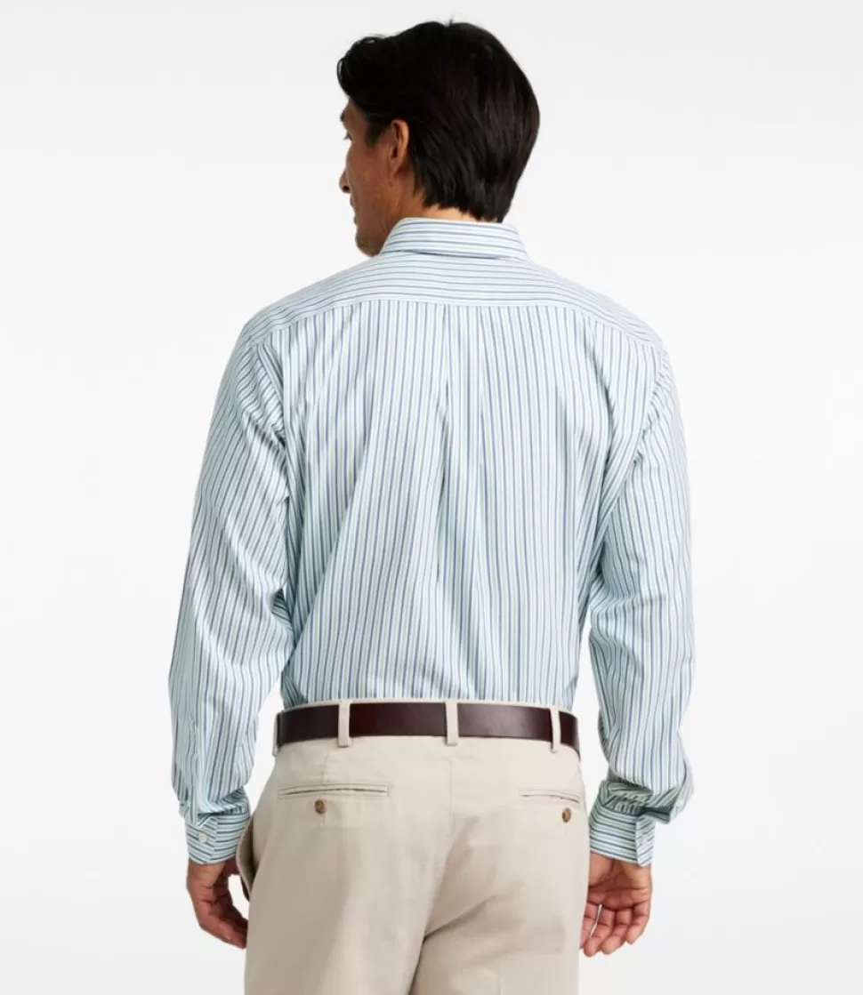Sale "Men's Wrinkle-Free Pinpoint Oxford Cloth Shirt, Traditional Fit Stripe" Shirts