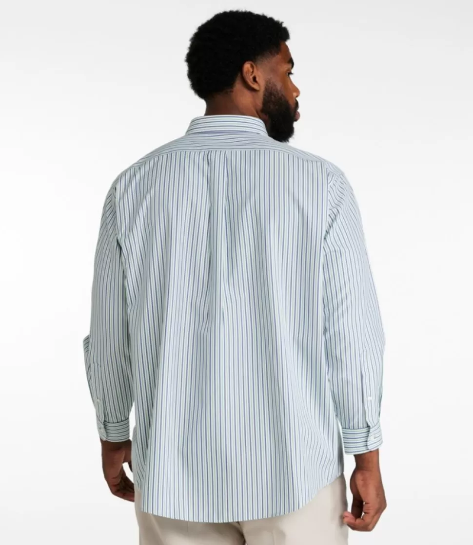 Sale "Men's Wrinkle-Free Pinpoint Oxford Cloth Shirt, Traditional Fit Stripe" Shirts