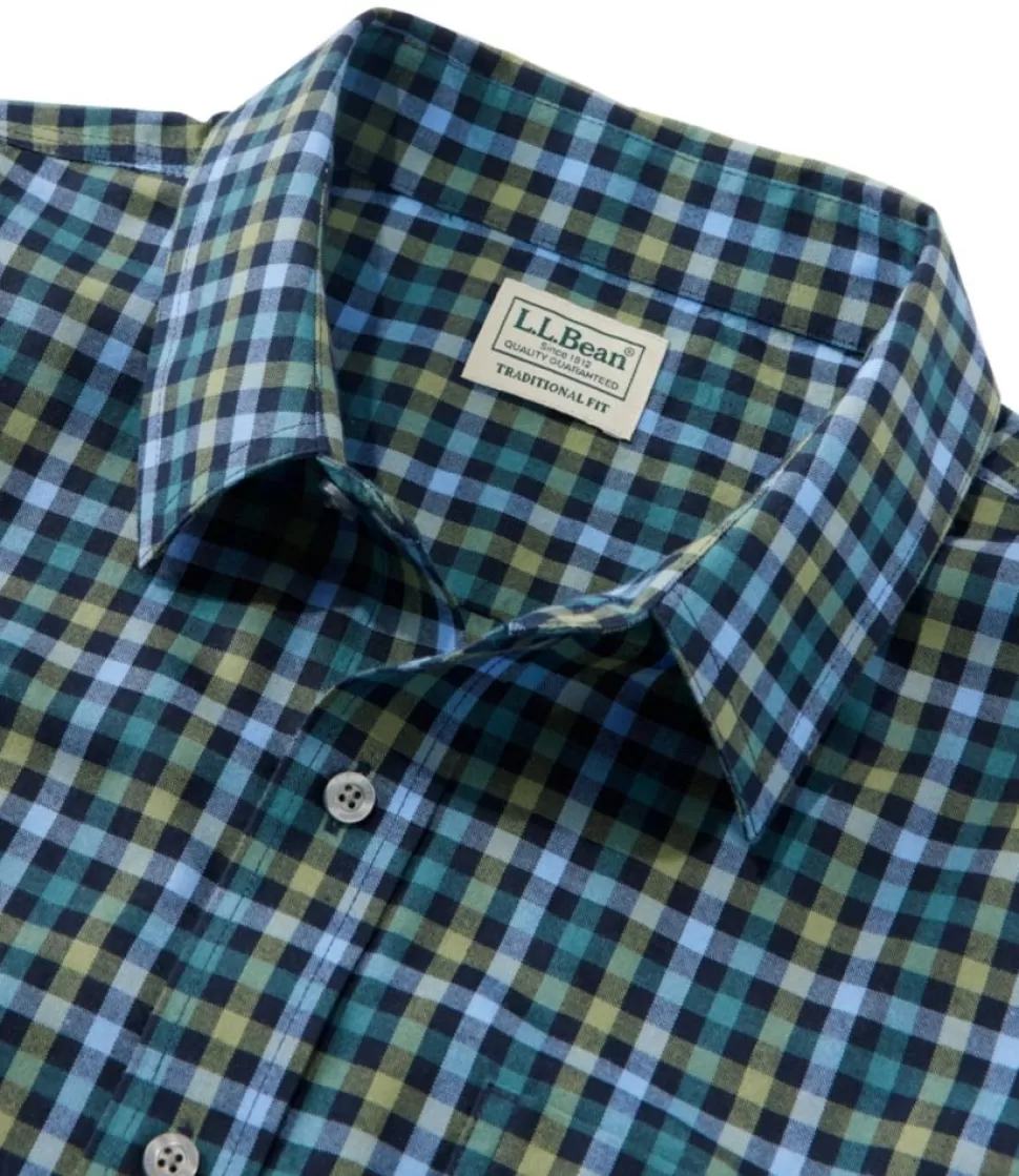 Best Sale "Men's Wrinkle-Free Ultrasoft Brushed Cotton Shirt, Long-Sleeve, Traditional Untucked Fit" Shirts