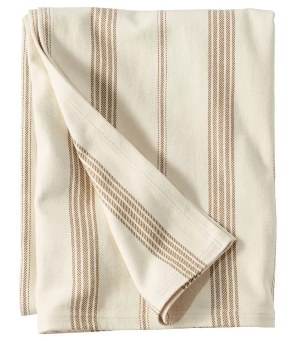 Clearance "Organic Cotton Blanket, Stripe" Bedding | Home Decor