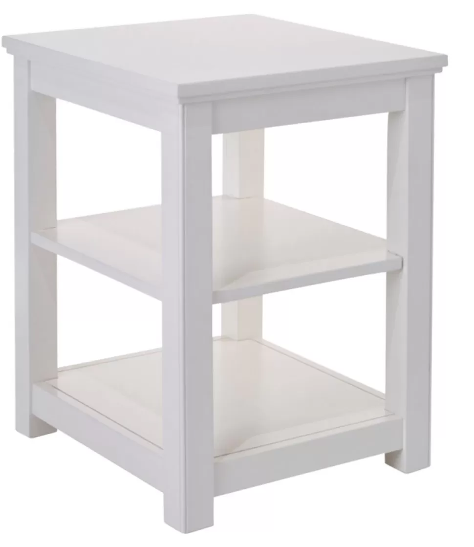 Store "Painted Farmhouse Two Shelf End Table" Furniture