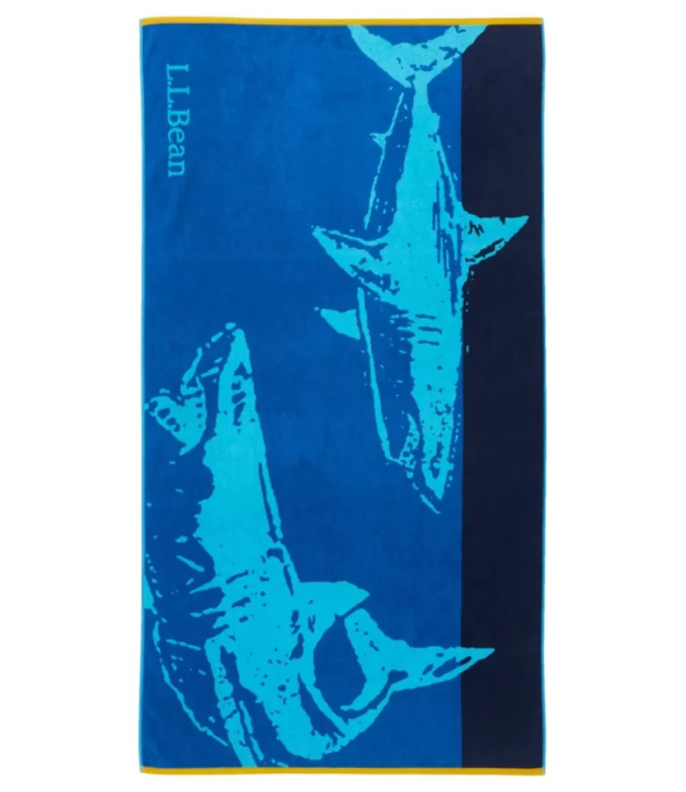 Discount "Seaside Beach Towel, Shark" Outdoor Accessories | Bath