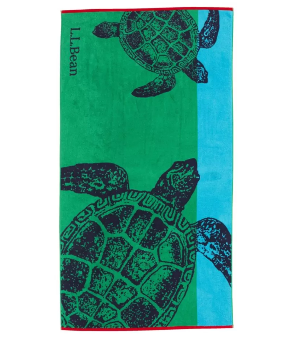 Outlet "Seaside Beach Towel, Turtles" Outdoor Accessories | Bath