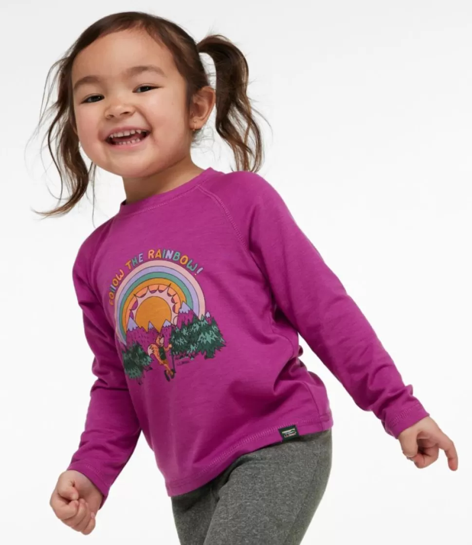 Hot "Toddlers' Everyday SunSmart® Tee, Long-Sleeve" Kids Toddler & Baby