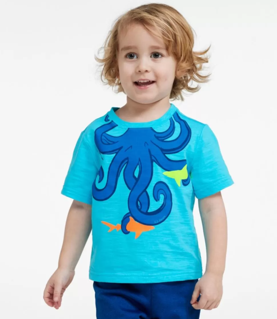 Best Sale "Toddlers' Graphic Tee, Short-Sleeve Glow-In-The-Dark" Kids Tops | Toddler & Baby