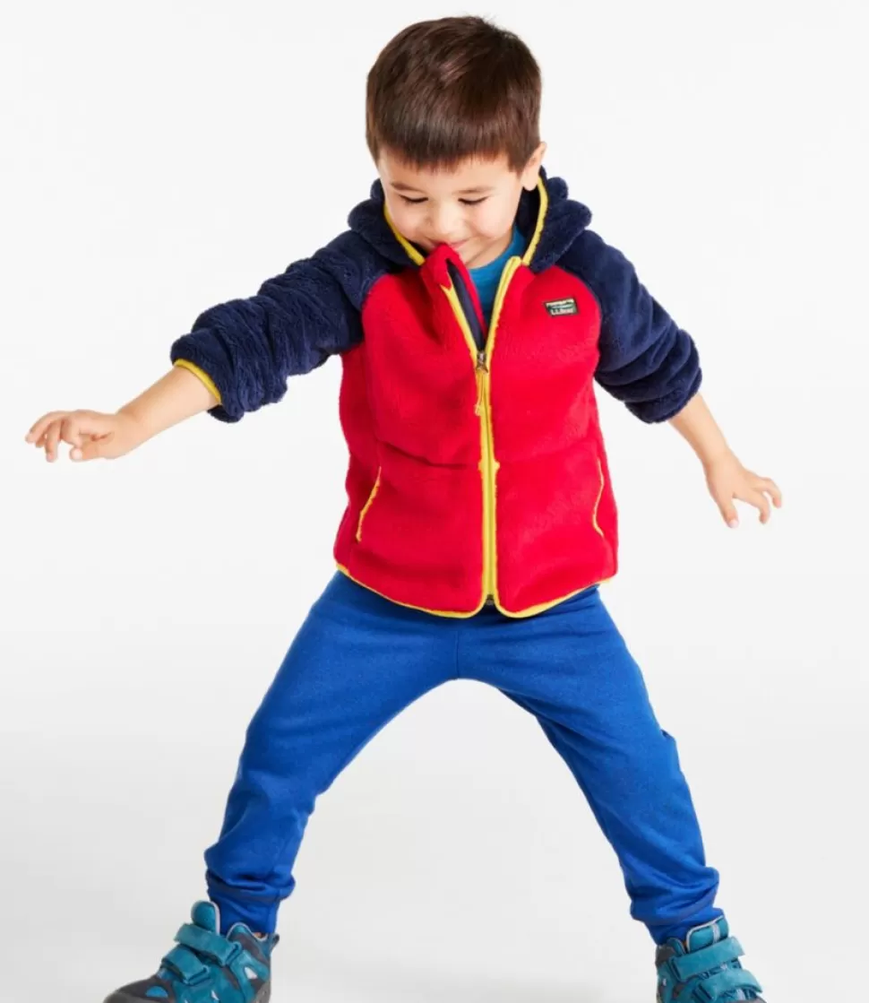 Shop "Toddlers' Hi-Pile Fleece Jacket, Colorblock" Kids Toddler & Baby | Jackets & Vests