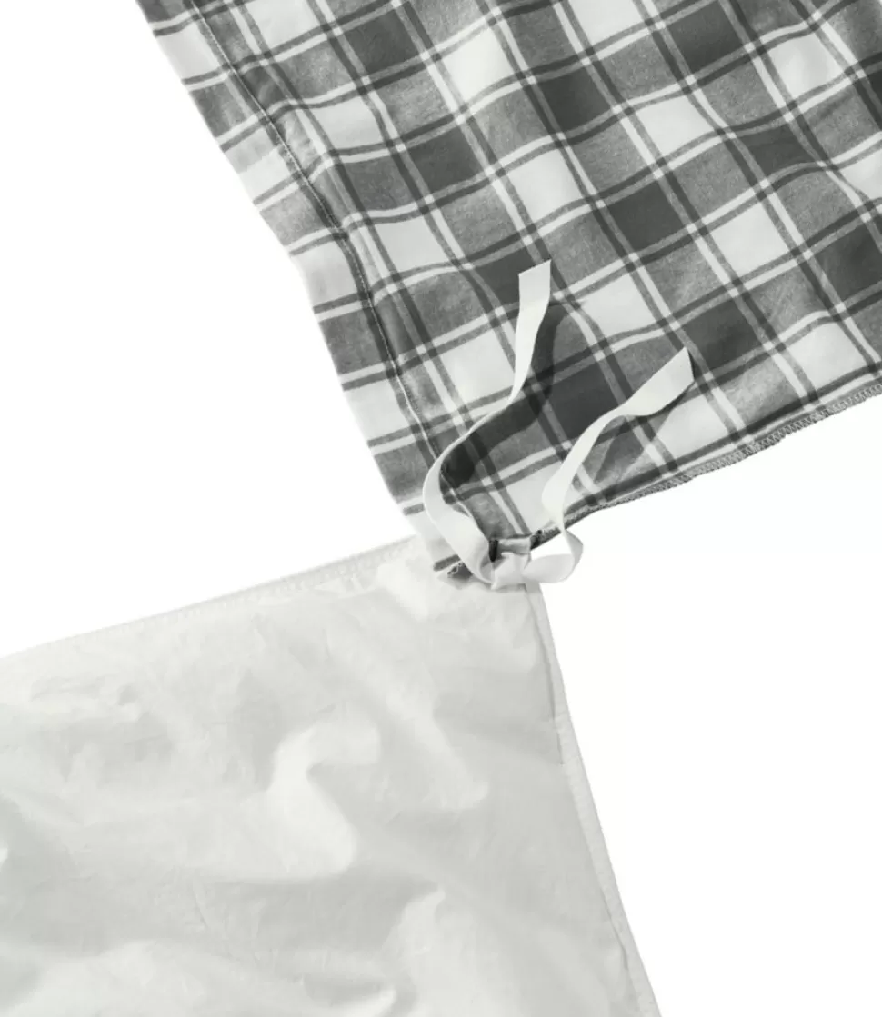 Outlet "Ultrasoft Comfort Flannel Comforter Cover Collection, Check" Bedding