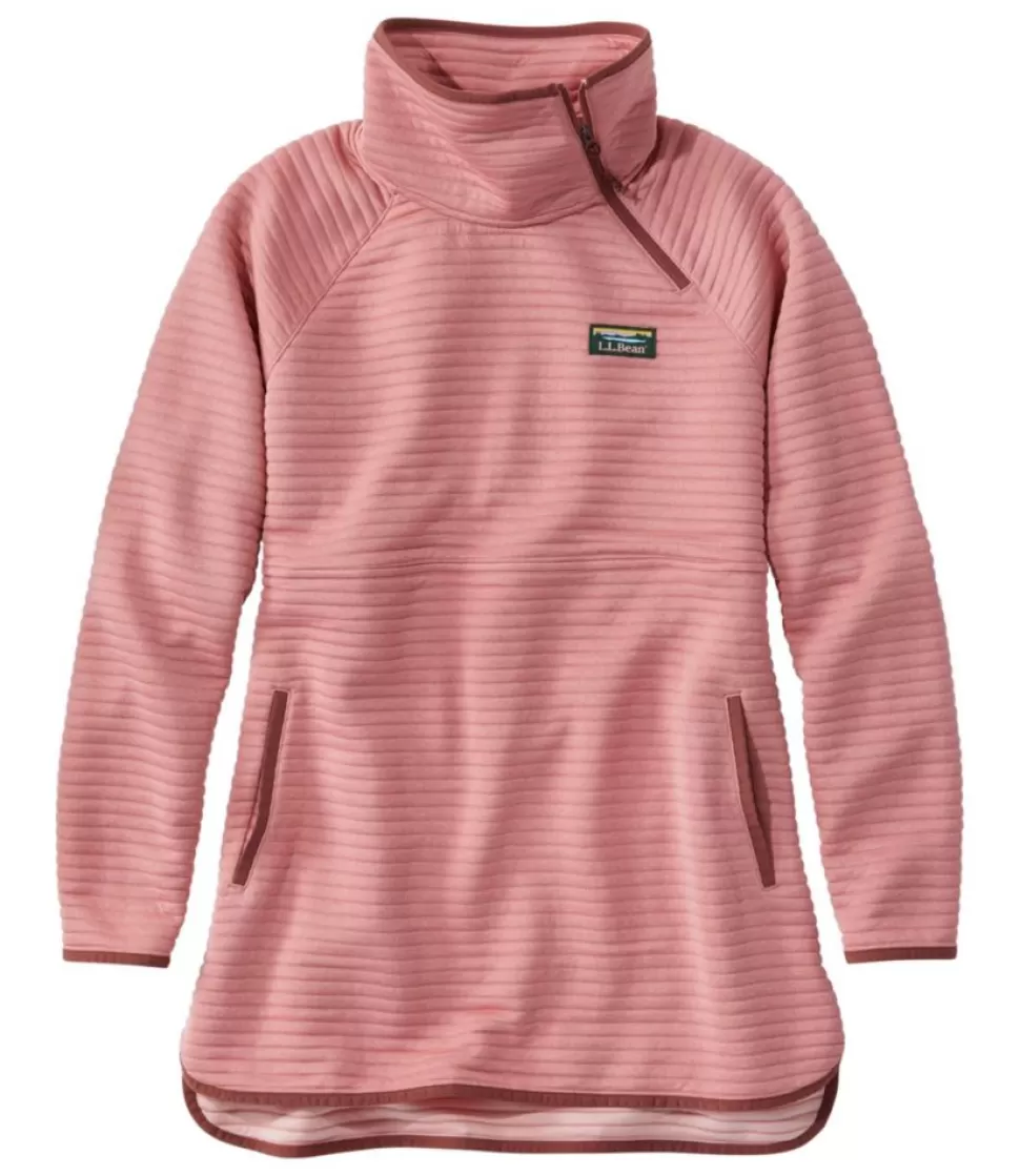 Shop "Women's Airlight Knit Asymmetrical Quarter-Zip Tunic" Women Fleece | Sweatshirts