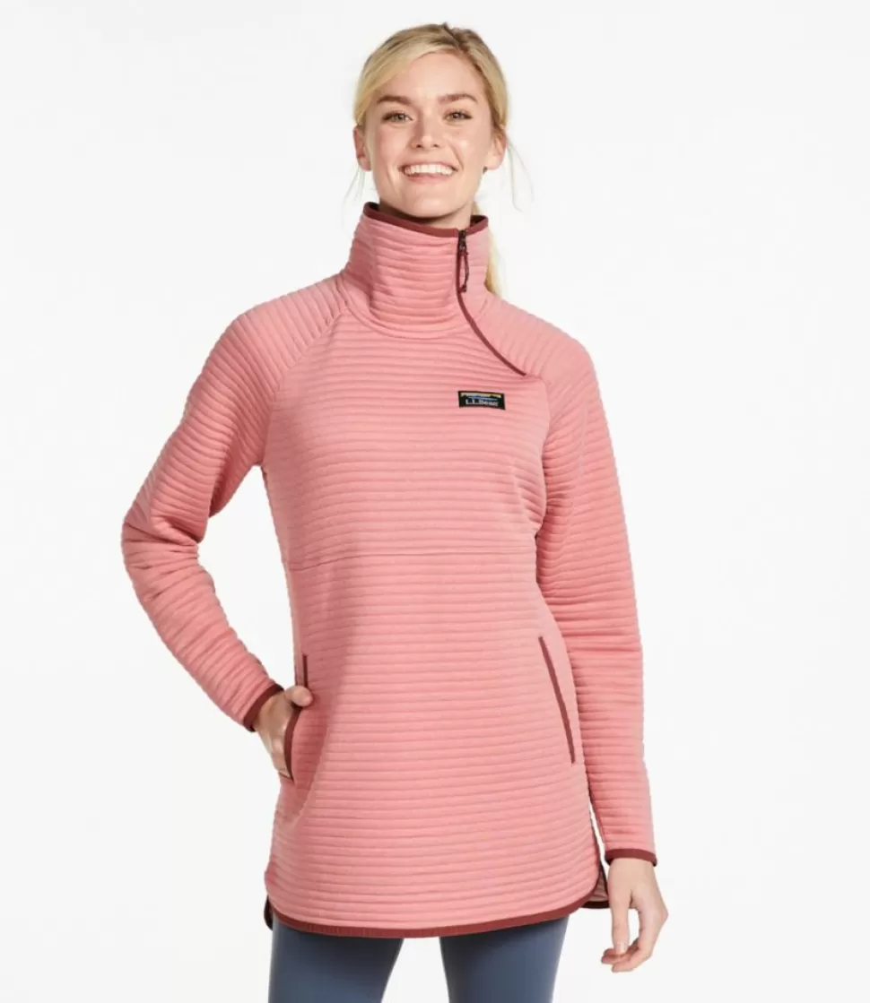 Shop "Women's Airlight Knit Asymmetrical Quarter-Zip Tunic" Women Fleece | Sweatshirts