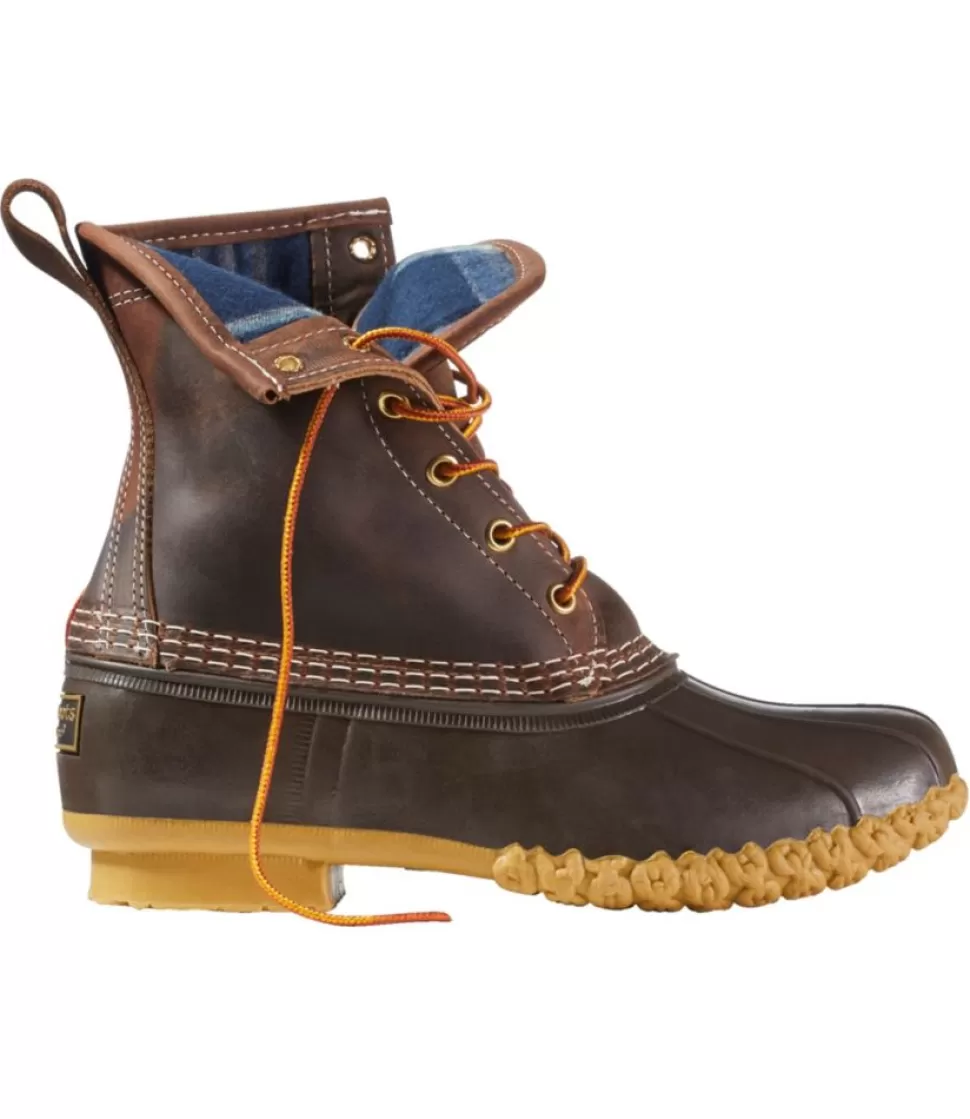 Discount "Women's Bean Boots, 8" Flannel-Lined Insulated" Women Boots
