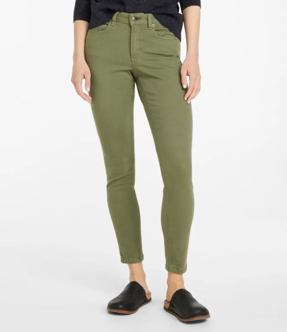 Best Sale "Women's BeanFlex®Jeans, High-Rise Slim-Leg Ankle Color" Women Jeans | Pants