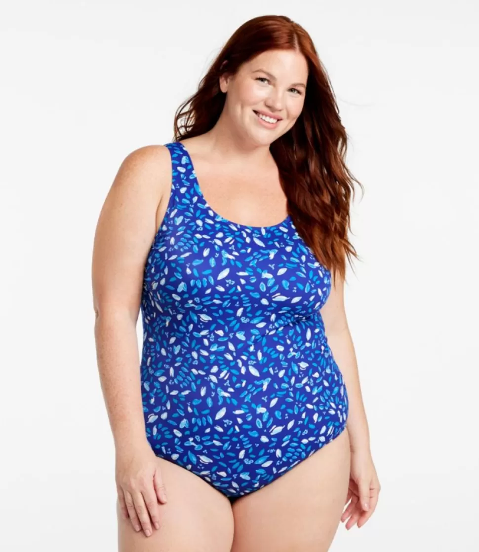 Store "Women's BeanSport Swimwear, Scoopneck Tanksuit Print" Women Swimwear