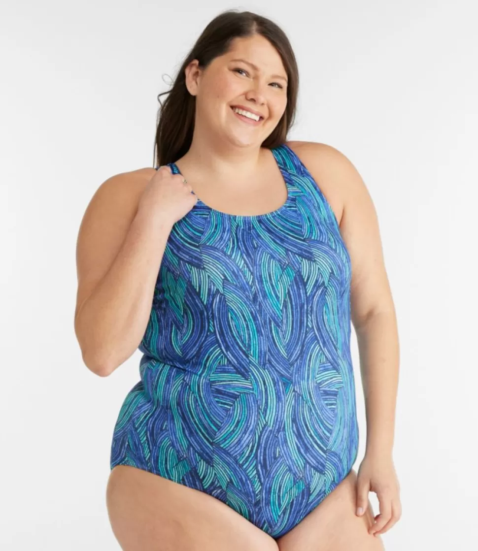 Store "Women's BeanSport Swimwear, Scoopneck Tanksuit Print" Women Swimwear
