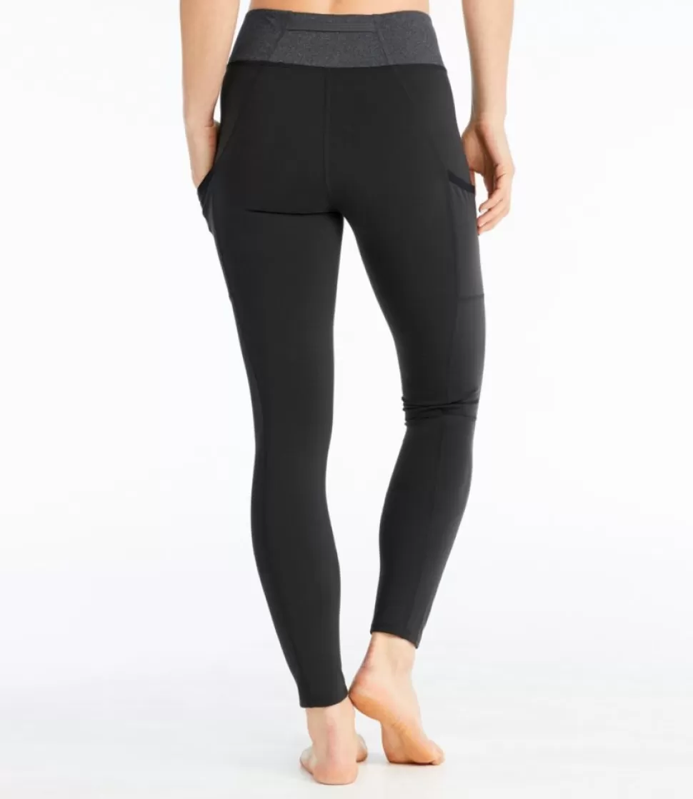 Shop "Women's Boundless Performance Pocket Tights, Mid-Rise Colorblock" Women Pants | Activewear